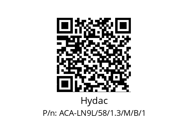   Hydac ACA-LN9L/58/1.3/M/B/1