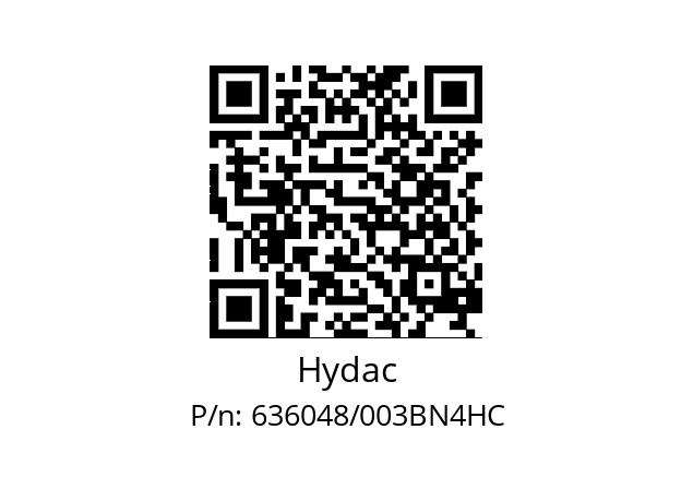   Hydac 636048/003BN4HC