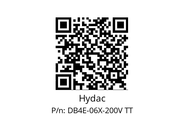   Hydac DB4E-06X-200V TT