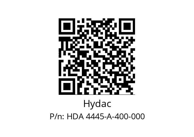   Hydac HDA 4445-A-400-000