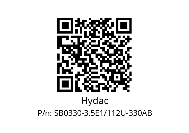   Hydac SB0330-3.5E1/112U-330AB