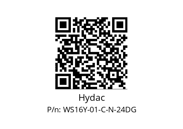   Hydac WS16Y-01-C-N-24DG