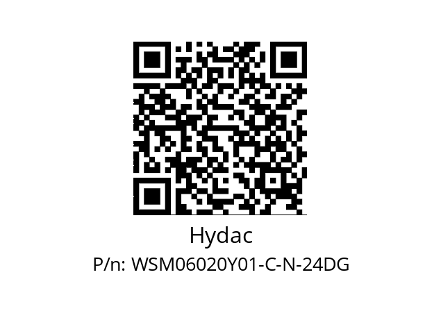   Hydac WSM06020Y01-C-N-24DG