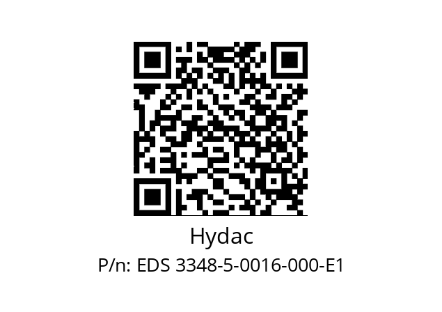   Hydac EDS 3348-5-0016-000-E1