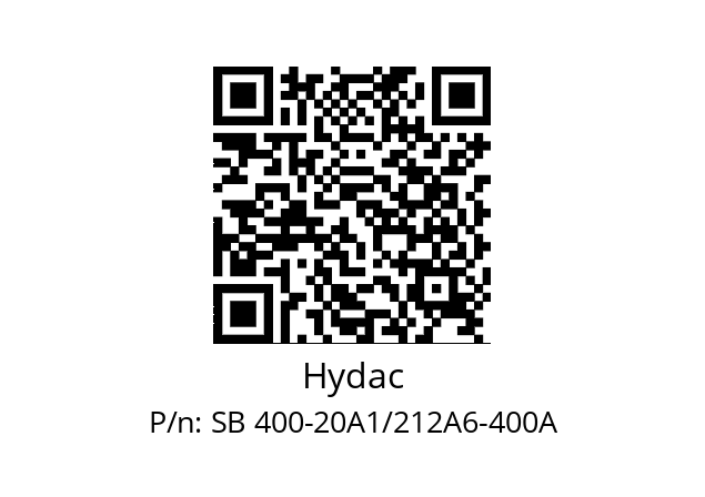   Hydac SB 400-20A1/212A6-400A