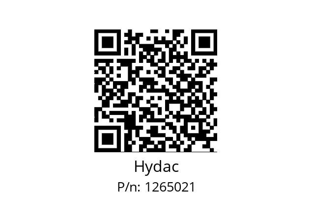   Hydac 1265021