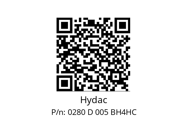   Hydac 0280 D 005 BH4HC