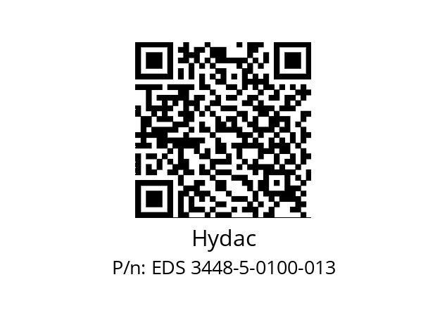   Hydac EDS 3448-5-0100-013