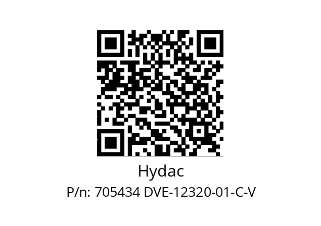   Hydac 705434 DVE-12320-01-C-V