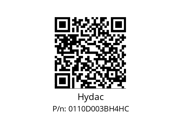   Hydac 0110D003BH4HC