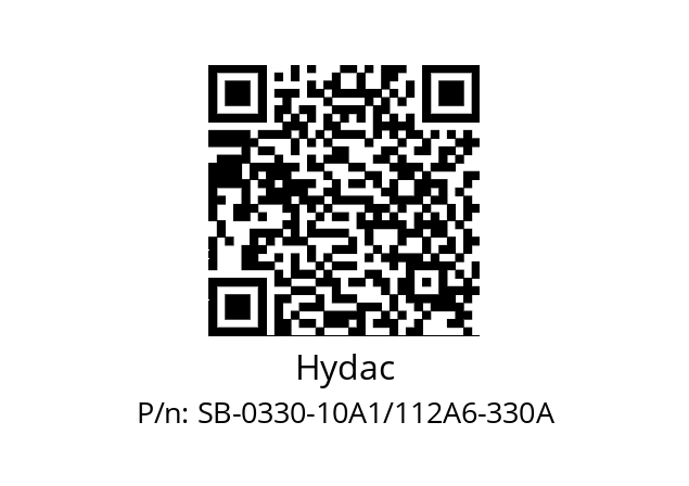   Hydac SB-0330-10A1/112A6-330A