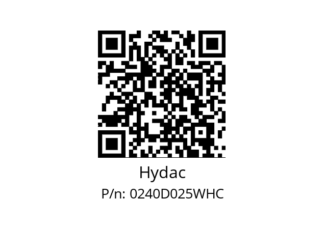   Hydac 0240D025WHC