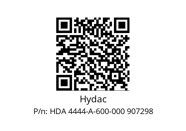   Hydac HDA 4444-A-600-000 907298