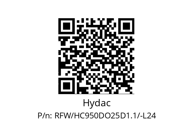   Hydac RFW/HC950DО25D1.1/-L24