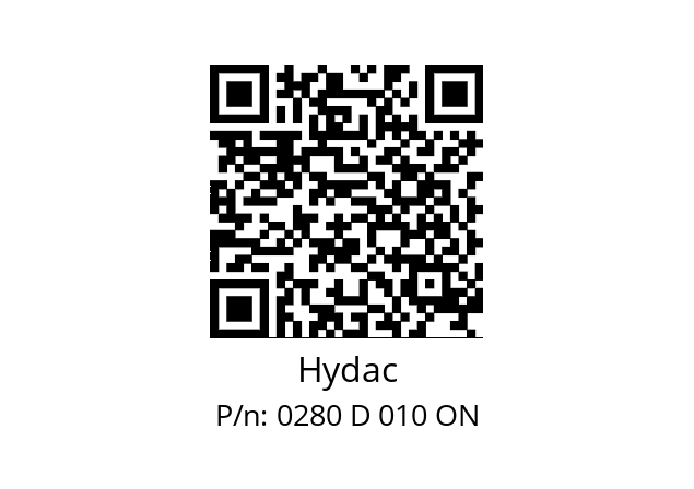   Hydac 0280 D 010 ON