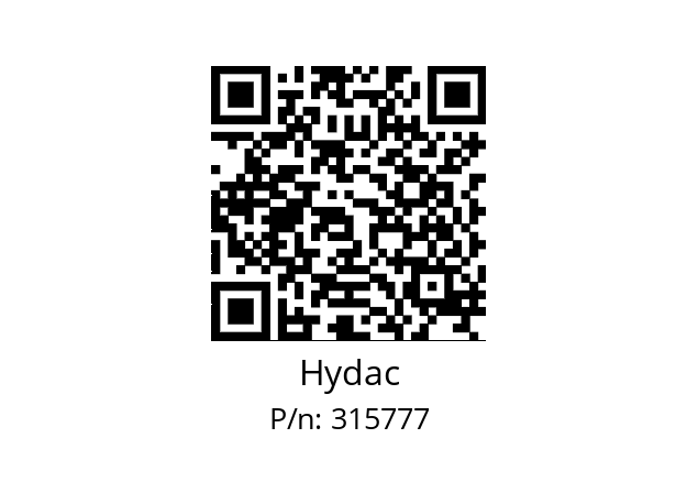   Hydac 315777