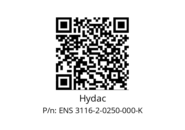   Hydac ENS 3116-2-0250-000-K