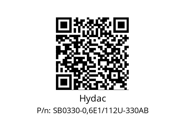   Hydac SB0330-0,6E1/112U-330AB