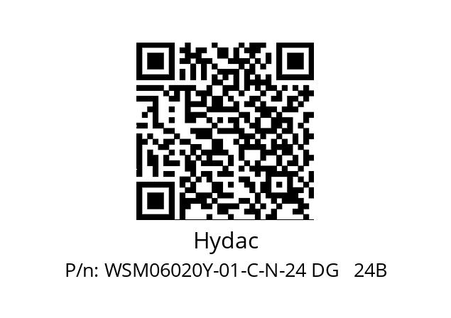   Hydac WSM06020Y-01-C-N-24 DG   24В