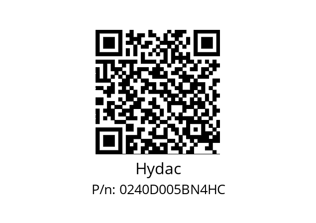   Hydac 0240D005BN4HC