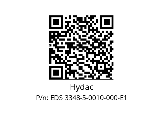   Hydac EDS 3348-5-0010-000-E1