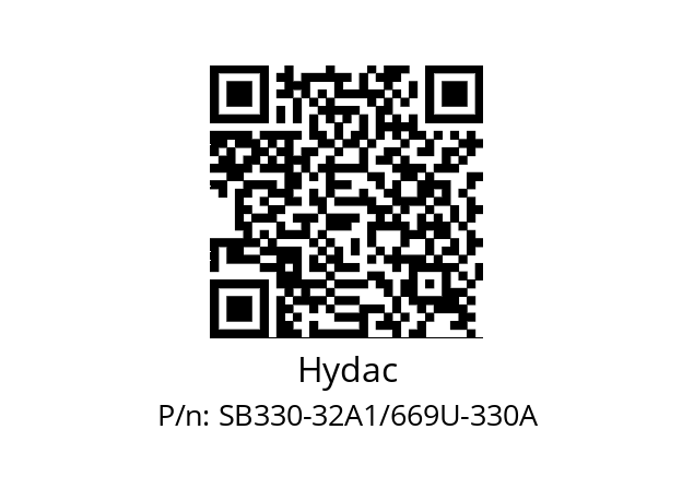   Hydac SB330-32A1/669U-330A