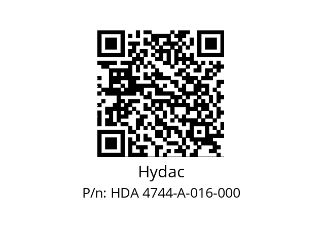   Hydac HDA 4744-A-016-000