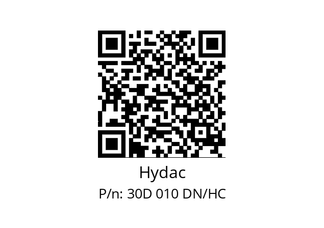   Hydac 30D 010 DN/HC