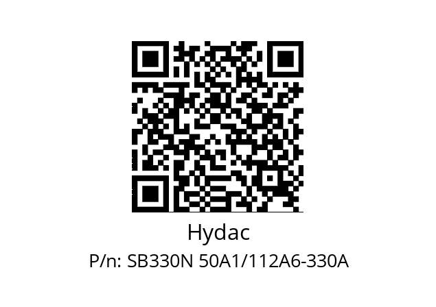   Hydac SB330N 50A1/112A6-330A