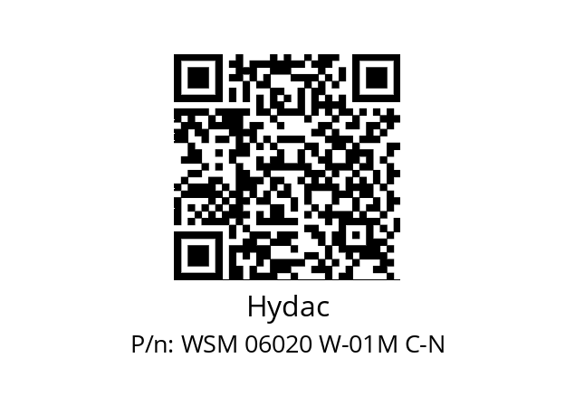   Hydac WSM 06020 W-01M C-N