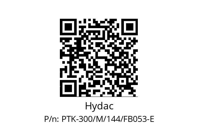   Hydac PTK-300/M/144/FB053-E