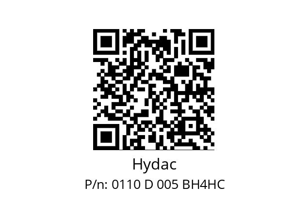   Hydac 0110 D 005 BH4HC