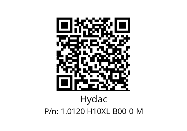   Hydac 1.0120 H10XL-B00-0-M