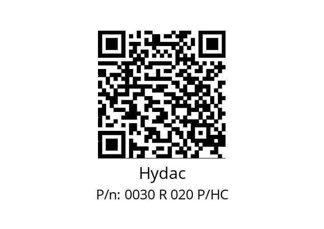   Hydac 0030 R 020 P/HC