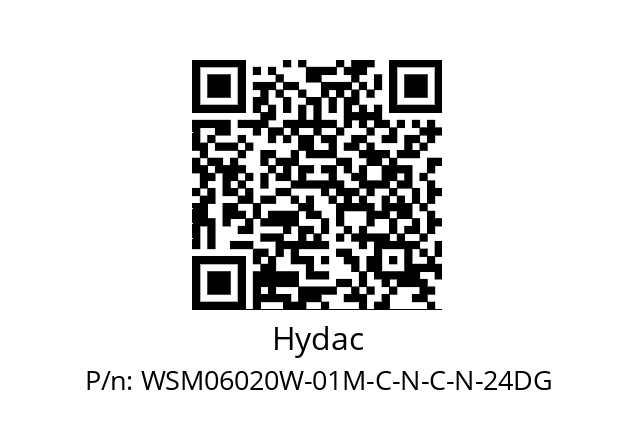   Hydac WSM06020W-01M-C-N-C-N-24DG