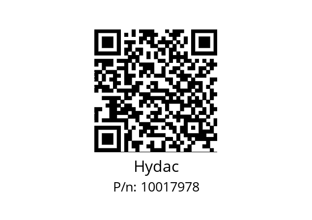   Hydac 10017978