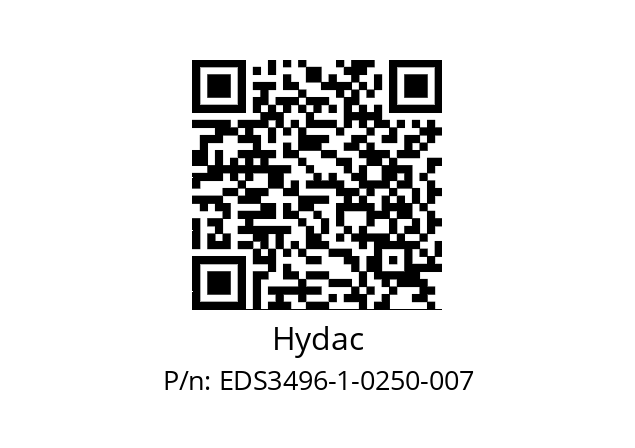   Hydac EDS3496-1-0250-007