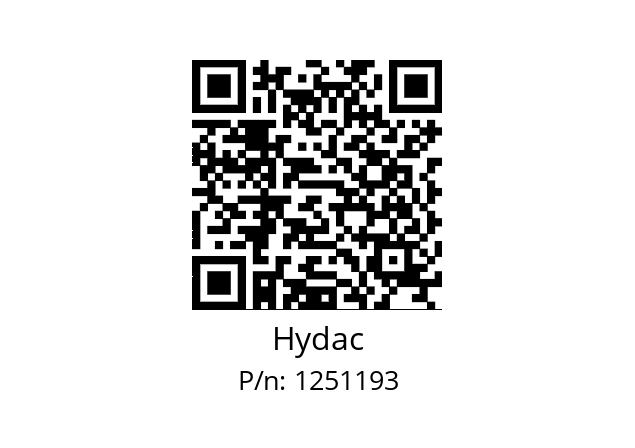   Hydac 1251193