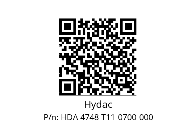   Hydac HDA 4748-T11-0700-000