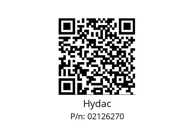   Hydac 02126270