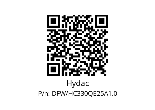   Hydac DFW/HC330QE25A1.0