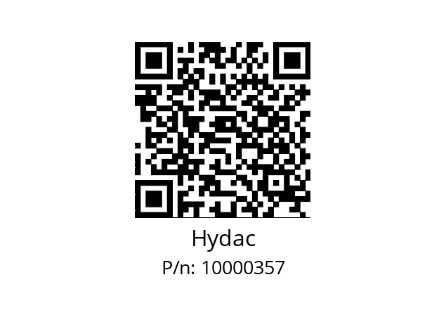   Hydac 10000357