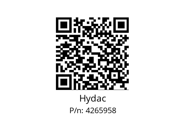   Hydac 4265958