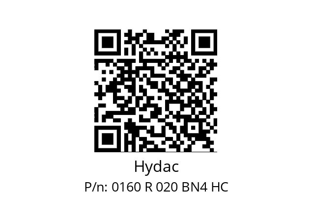   Hydac 0160 R 020 BN4 HC