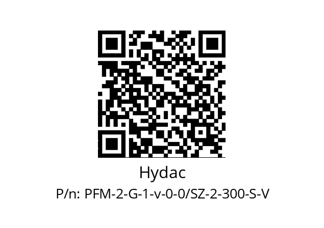   Hydac PFM-2-G-1-v-0-0/SZ-2-300-S-V