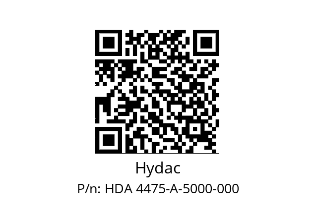   Hydac HDA 4475-A-5000-000