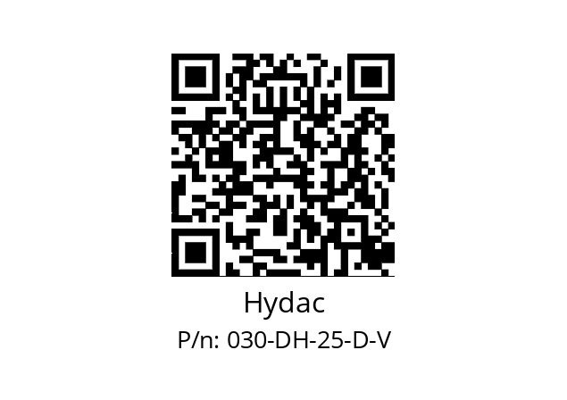   Hydac 030-DH-25-D-V