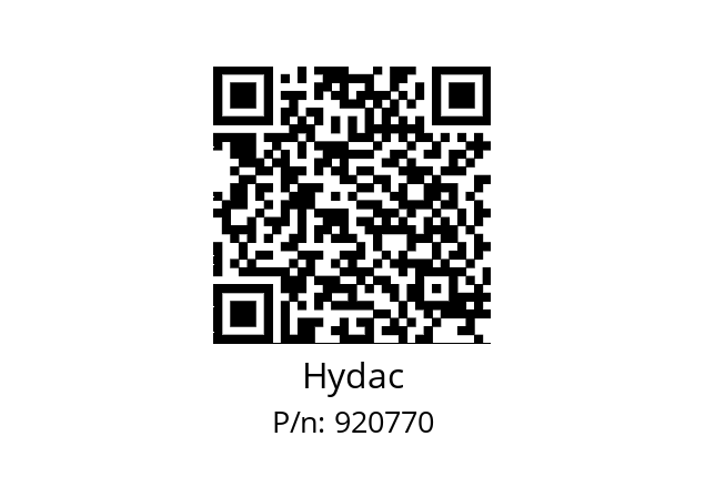   Hydac 920770