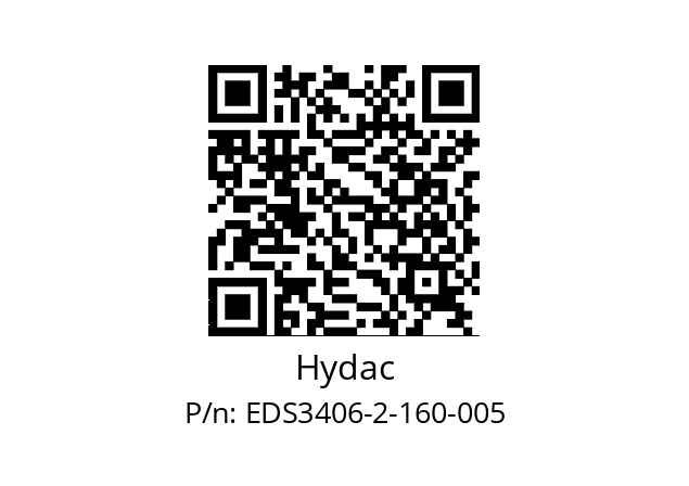   Hydac EDS3406-2-160-005