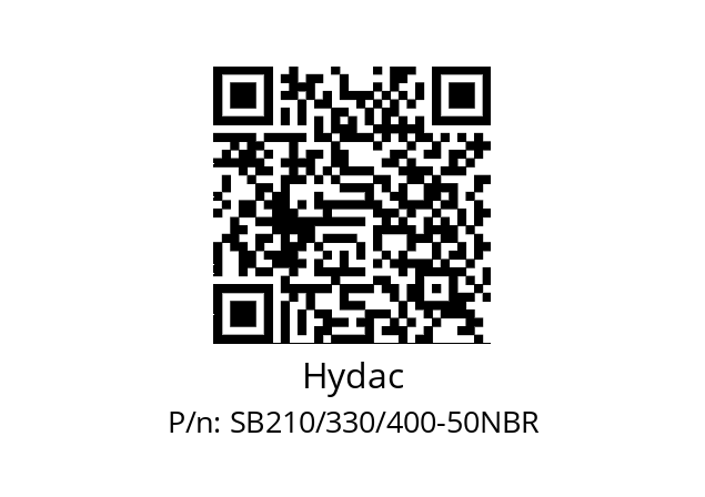   Hydac SB210/330/400-50NBR